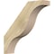 Ekena Millwork 6"W x 28"D x 28"H Funston Rough Sawn Knee Brace, Douglas Fir BRC06X28X28FST00RDF - alternate 1
